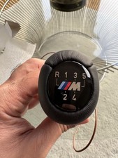 BMW E30 E36 M3 GENUINE M TECH 2 ILLUMINATING LEATHER GEAR KNOB 325i SPORT RARE