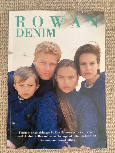 Vintage rowan denim book - denim,