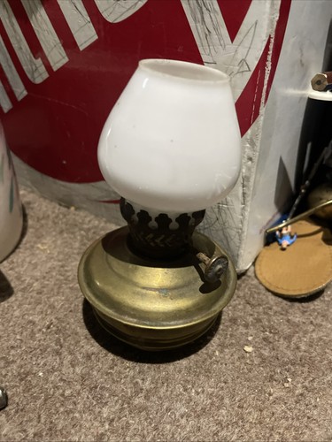 Miniature brass vintage oil - miniature,