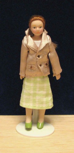 Dolls house miniature - dolls,