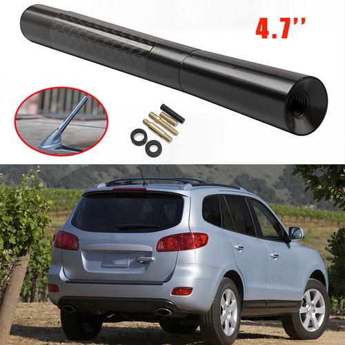 Carbon short car antenna - carbon,