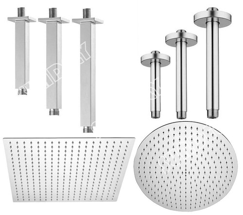 Round square ceiling - ceiling, mounted