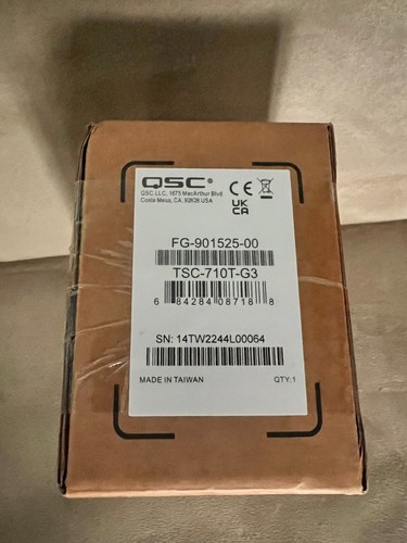 Qsc tsc high definition - tsc-70-g3,