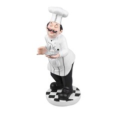 Kitchen Ornaments French Chef Collectible Figurines Cooking