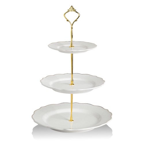 Tier ceramic cake stand - ceramic,