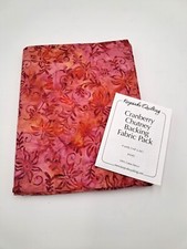 Cranberry Chutney Backing Fabric Pack 4 Yards Keepsake Quilting #4545 RETIRED