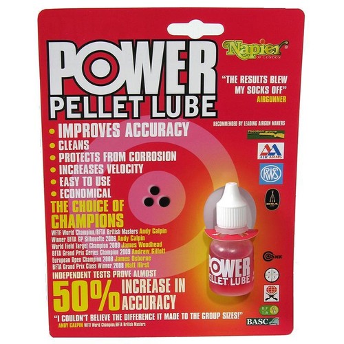Power pellet lube airgun air - pellet,