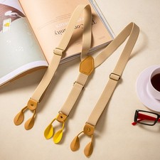 Khaki Non-Slip Mens 25mm