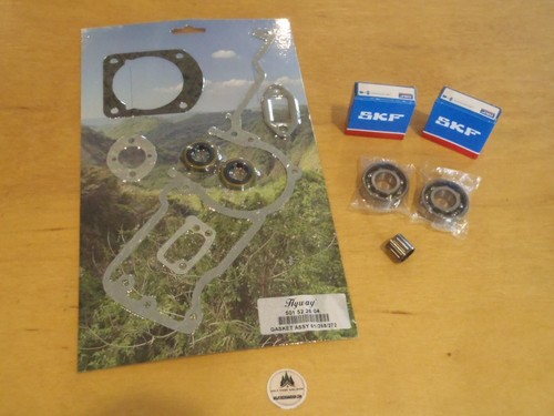 Gasket set crank seals - , skf