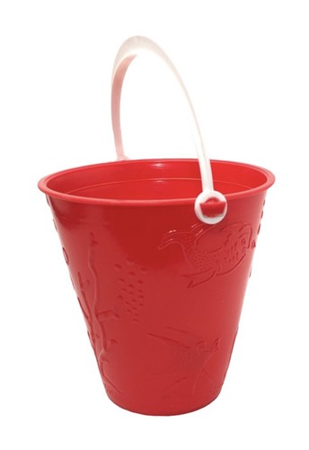 Kid plastic bucket - plastic, beach