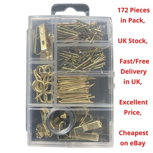 172 picture hanging kit - x,