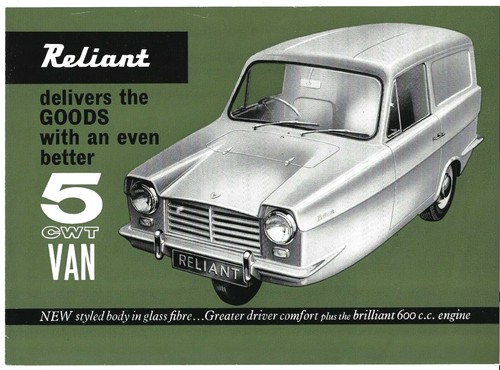 Reliant regal 5cwt van 1964 - regal,