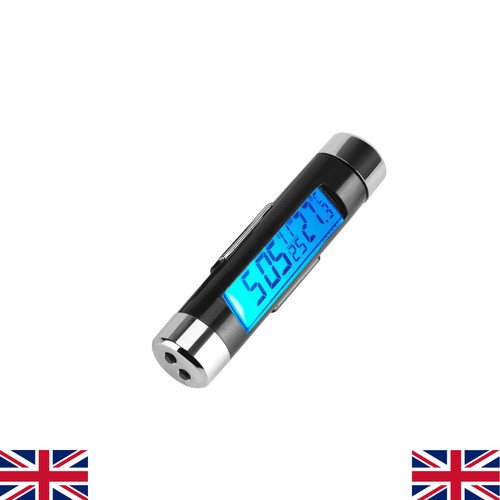 Car clock thermometer - car, digital