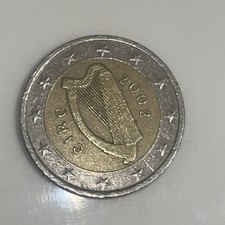 Ireland 2 Euro coin 2002 - Celtic harp