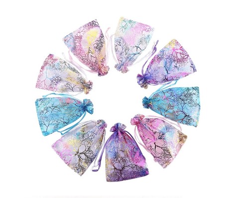 Organza gift bags pack 5 - organza,