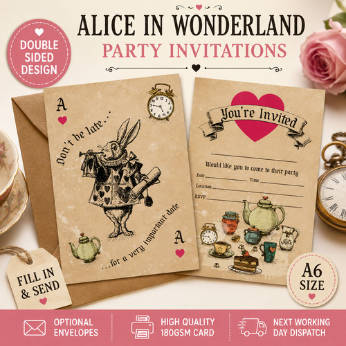 Alice wonderland party - in,