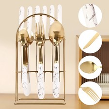 24 Pieces Cutlery Set With