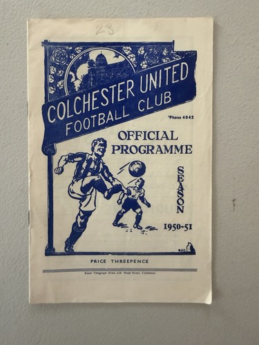 Colchester united port - colchester, v