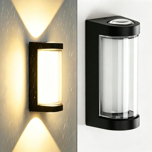 Modern wall light fixture - wall,