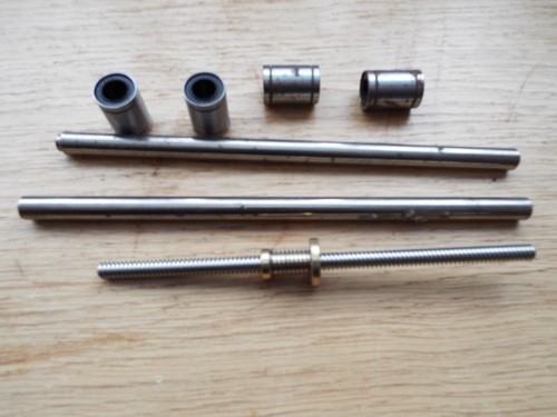 12mm linear rods x - x,