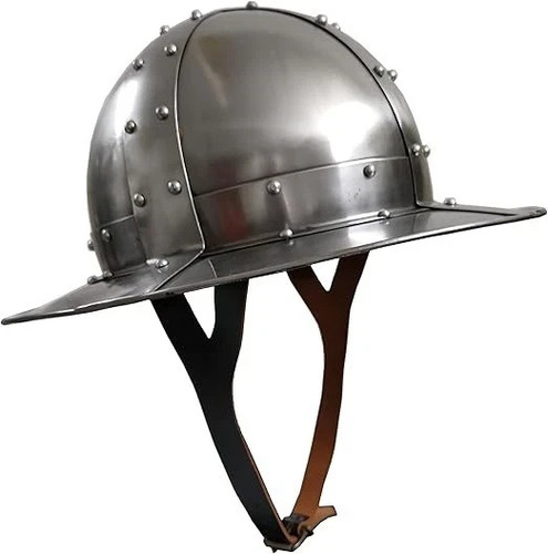 Medieval kettle hat knight - medieval,