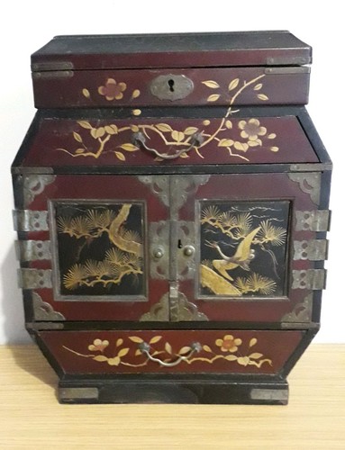 Meiji japanese kodansu laquer - japanese,