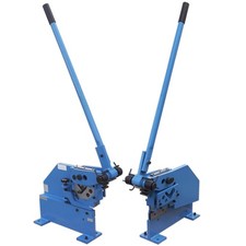 Manual Ironworker Cutting