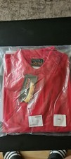 Haztec  Flame Retardant Antistatic Long sleeve Polo shirt XXL 2XL Red