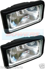 SIM 3226 RECTANGLE RECTANGULAR SPOTLIGHTS SPOTLAMPS AS HELLA JUMBO 220 TRUCK VAN