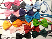 Bow Tie Cravattino Knot Butterfly for Suit Jacket Tuxedo over 20 Colors