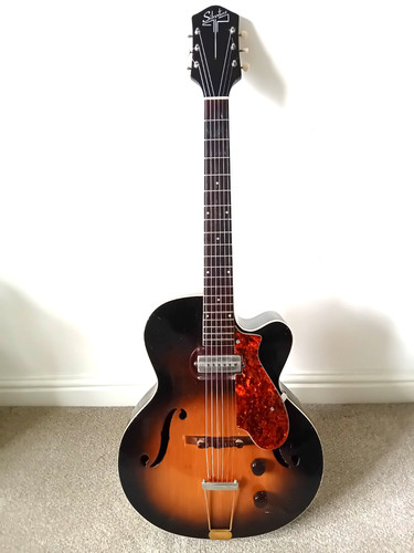 Silvertone h61 archtop - silvertone, guitar