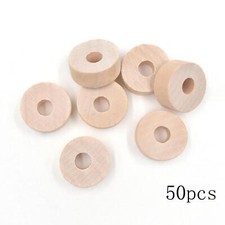 50Pcs 1inch Diameter Wooden