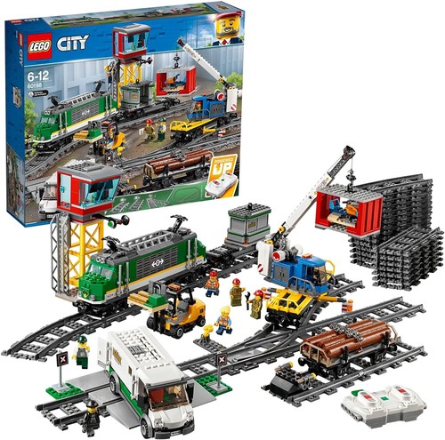 Lego city cargo train toy - lego,