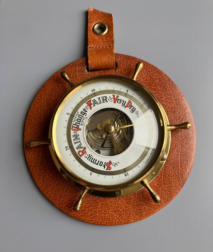 Decorative vintage barometer