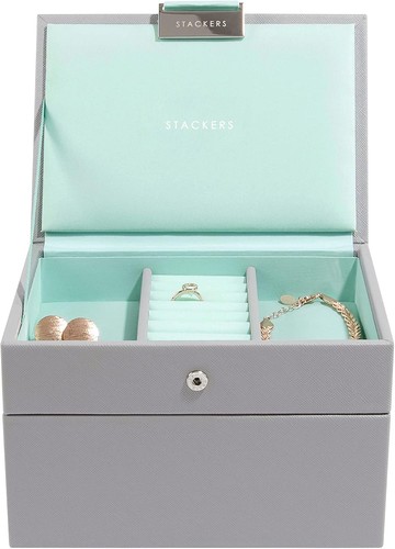 Stackers dove grey mint mini - &,