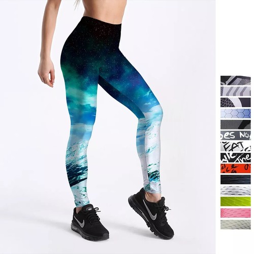 Womens printed leggings ladies - womens,