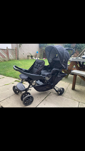 Graco double pushchair