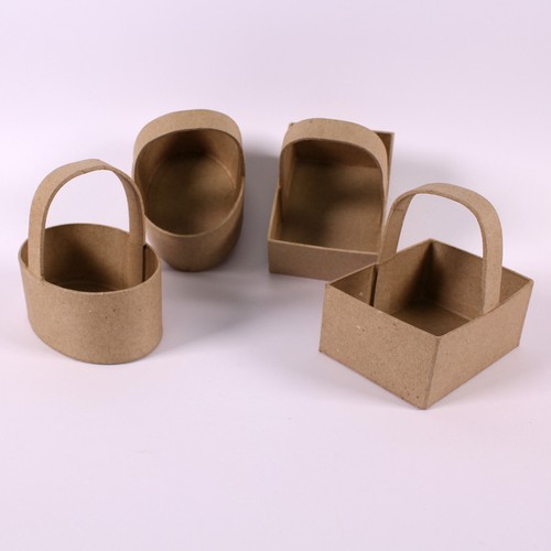 Baskets mini brown - baskets, papier