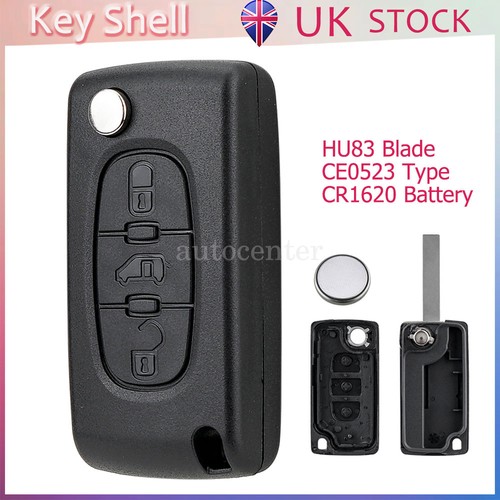 Flip key fob - shell, ce0523