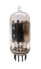 RCA ECC82 12AU7A Long Plate