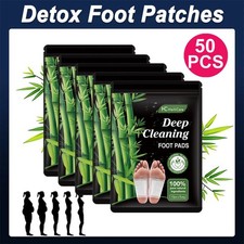 50 Pack Detox Foot Patches