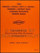 1965 Accessory Installation