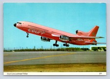COURT LINE LOCKHEED TRISTAR L-1011 AIRCRAFT POSTCARD AIRLINE AIRPLANE 271