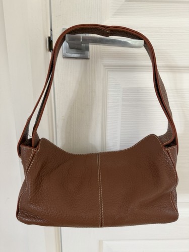 Tod brown pebbled - pebbled, leather