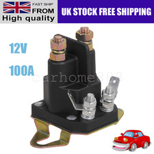 Lawn Mower Starter Solenoid 12 Volt 4 Poles Solenoid For Most Ride On Lawnmowers
