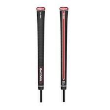 Golf Pride Tour Velvet Align Grip - Mens Club Grips - Black Red White +FREE Tape