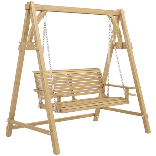 Outsunny seater wooden - 2,