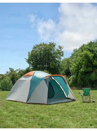 Teal grey person dome - grey,