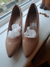 Clarks Jade Patent Court Shoes