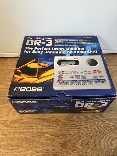Boss rhythm 3 drum - boss, dr.